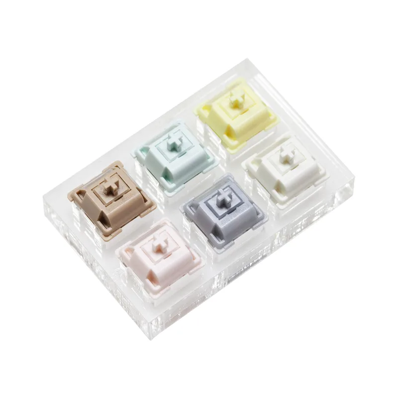 6 Gateron Smoothie スイッチテスタースイッ - Keyboard Switch Tester のレビューと価格