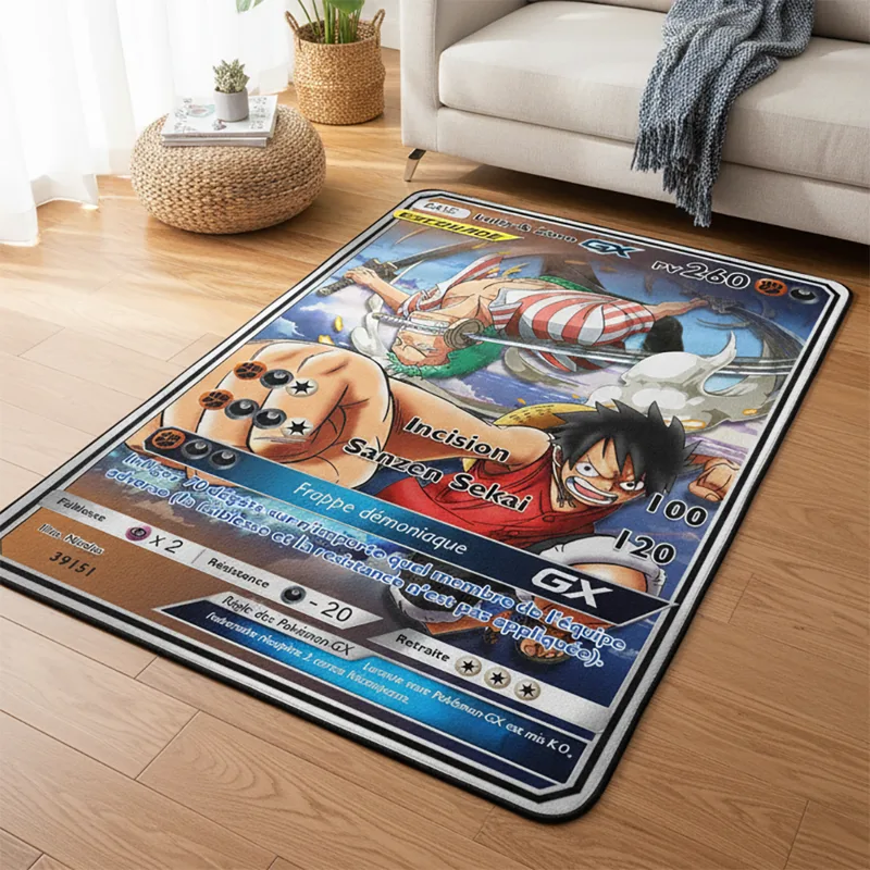 アニメワンピース ルフィ&ゾロ 漫画ラグ フロアラグ 子供部 - Gaming Accessories Kids のレビューと価格