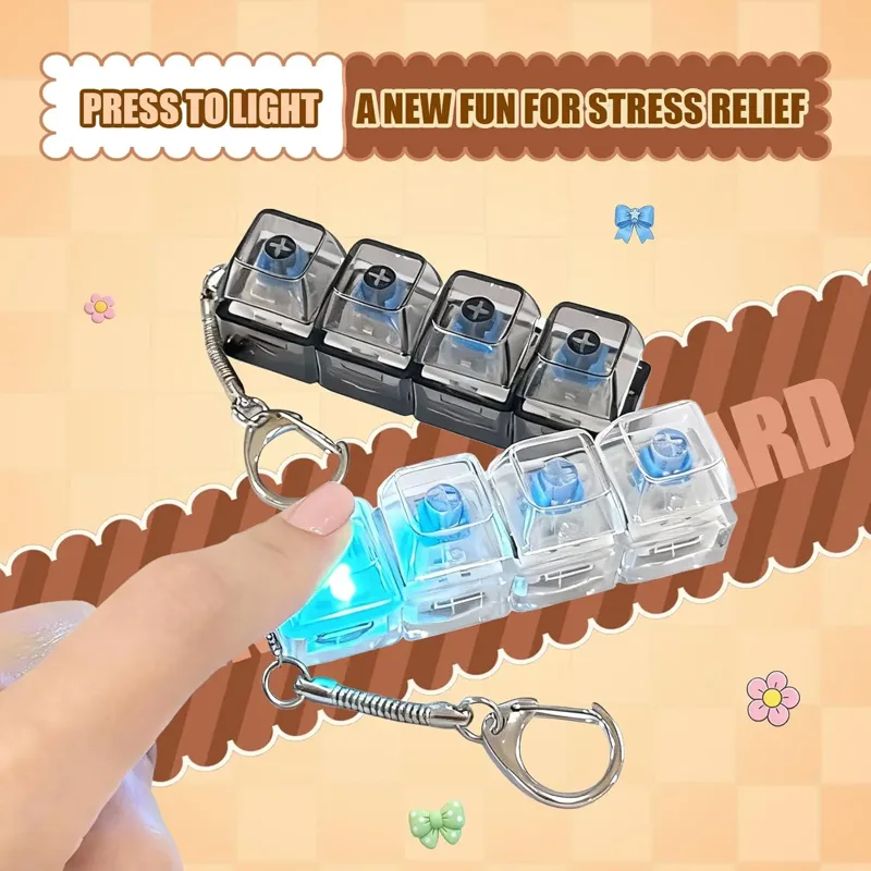 メカニカルキーボードスイッチテスターキーホルダー、LEDライ - Keyboard Switch Tester のレビューと価格